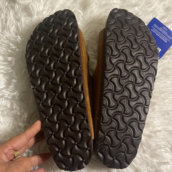 BIRKENSTOCK ARIZONA SHEARLING SLIDE SANDAL - Picture 5 of 5